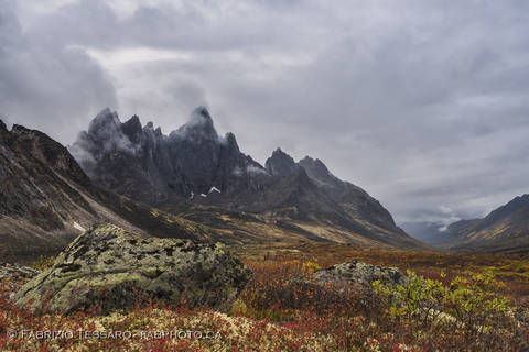 Tombstone Valley Near Talus Lake