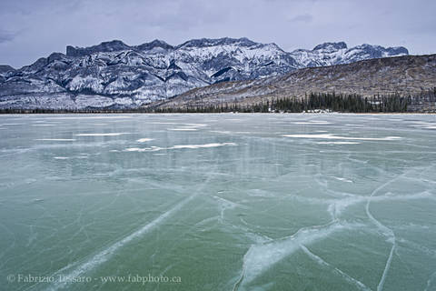 Talbot Lake and The Miette Range 