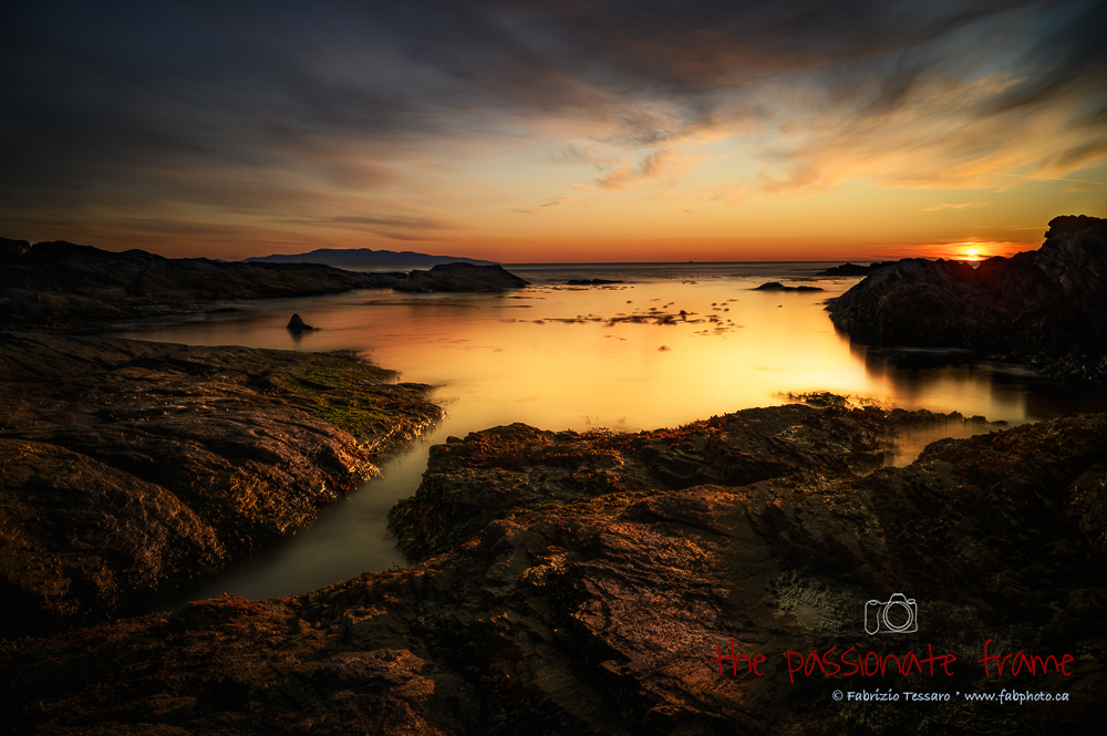 A spectacular sunset at Botany Bay near Port Renfrew on Vancouver Island, British Columbia, Canada.  A perfect end to a perfect...